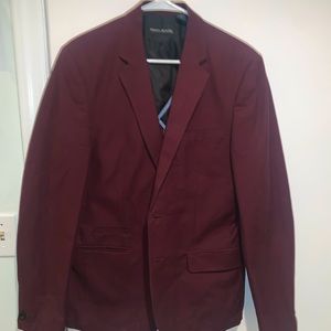 Burgundy dkny blazer